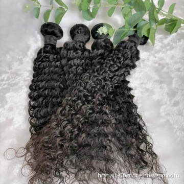 Wholesale Vendors Indian 3 Bundles With Closure Cuticle Aligned Hair Weave Weft 100 Raw Virgin Human Hair Extension